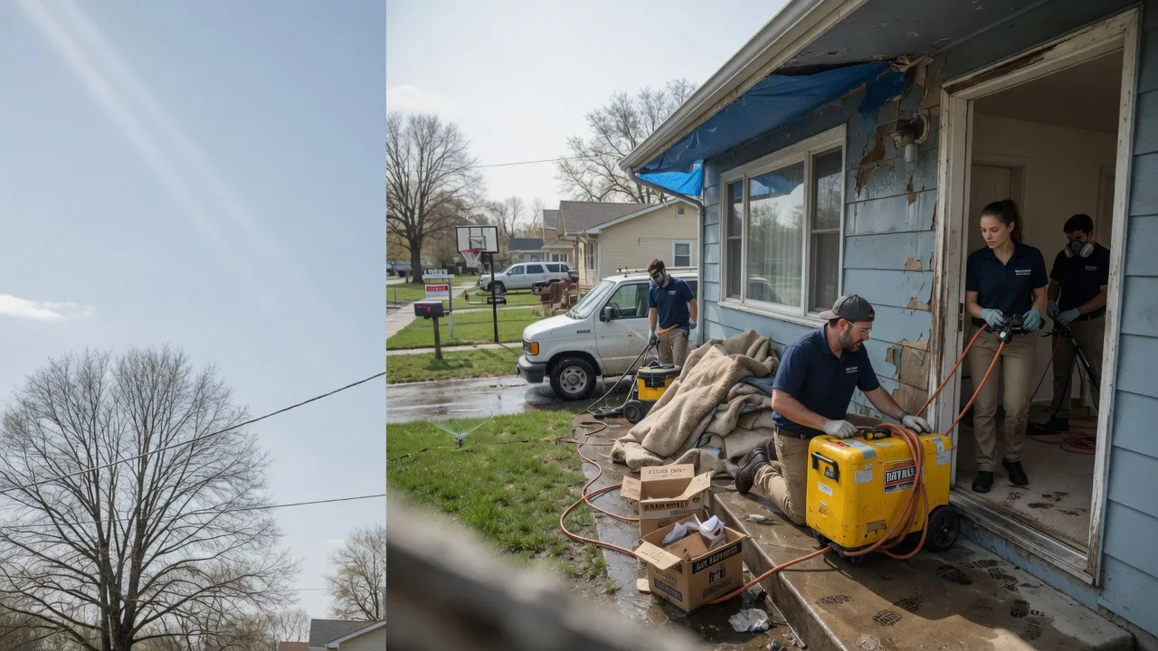 Basement Flood Cleanup in Troy, KS near me